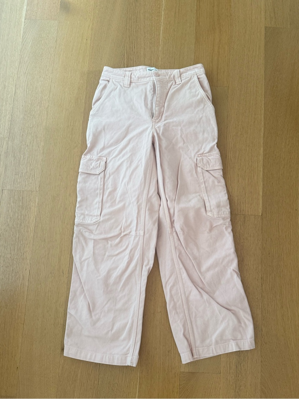 Aritzia TNA Light Pink Cargo Pants